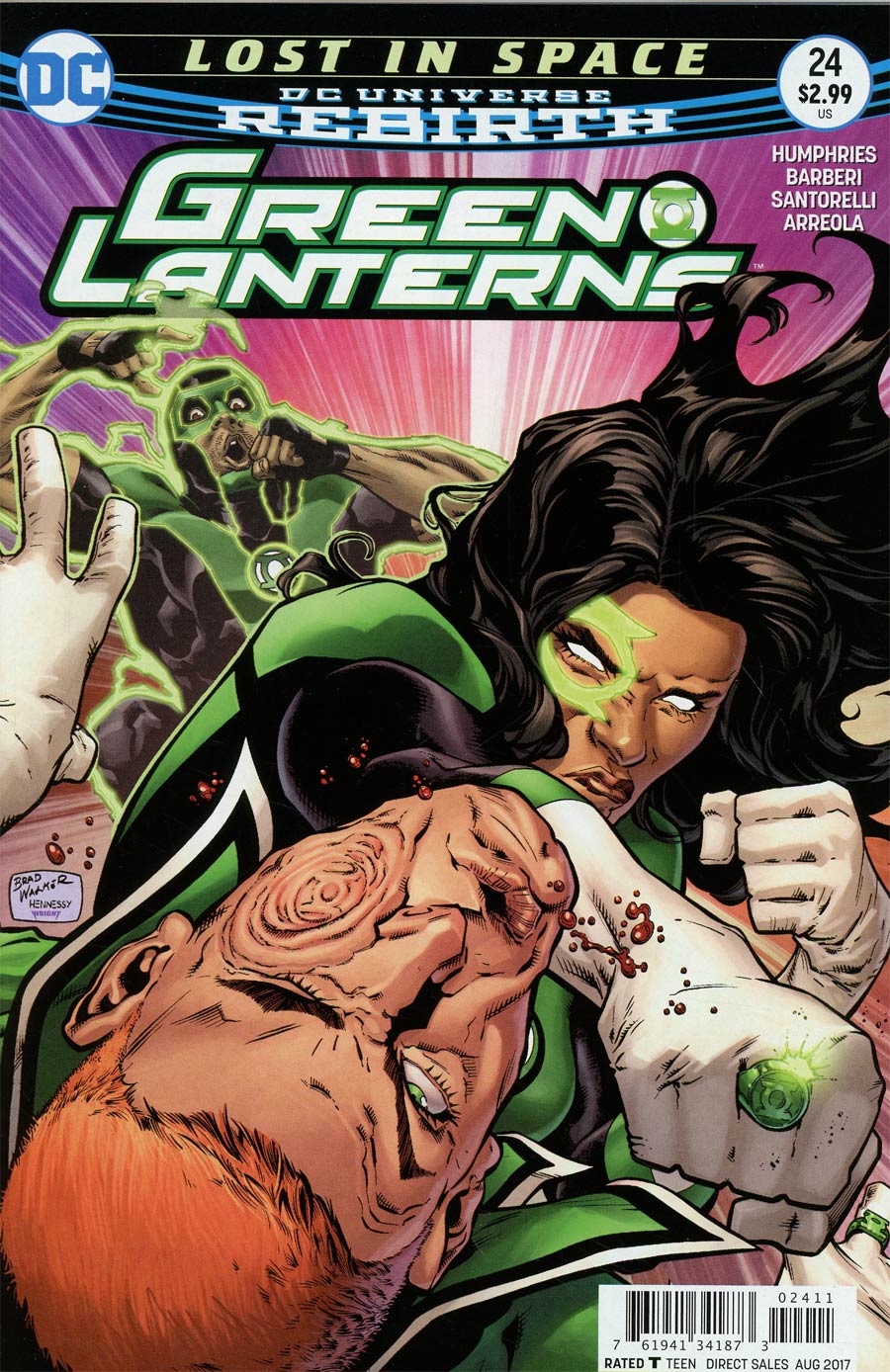 Green Lanterns #24 Cover A Regular Brad Walker Cover
