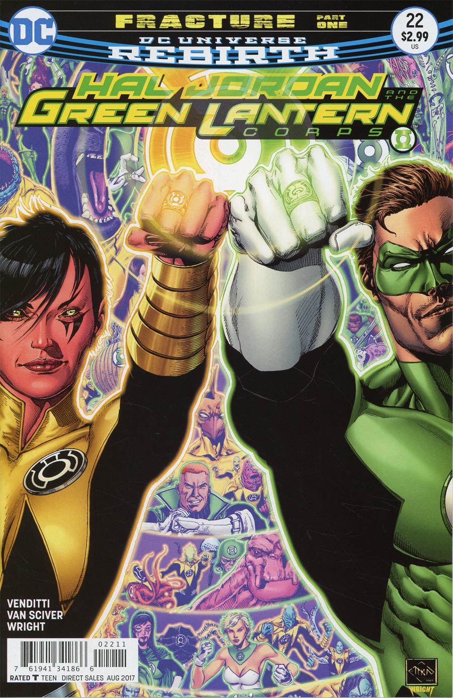 Hal Jordan And The Green Lantern Corps #22 Cover A Regular Ethan Van Sciver Cover
