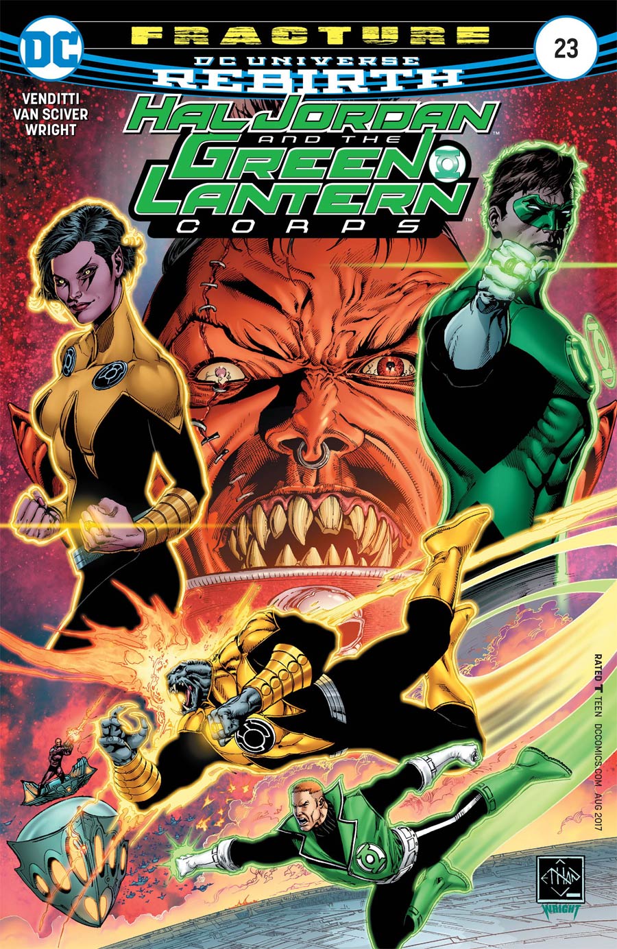 Hal Jordan And The Green Lantern Corps #23 Cover A Regular Ethan Van Sciver Cover