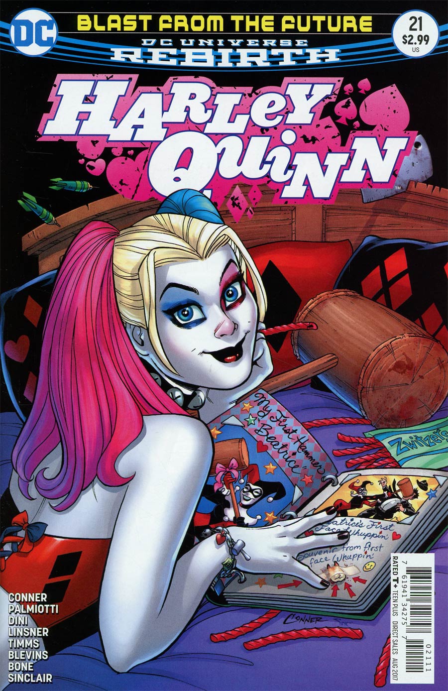 Harley Quinn Vol 3 #21 Cover A Regular Amanda Conner Cover