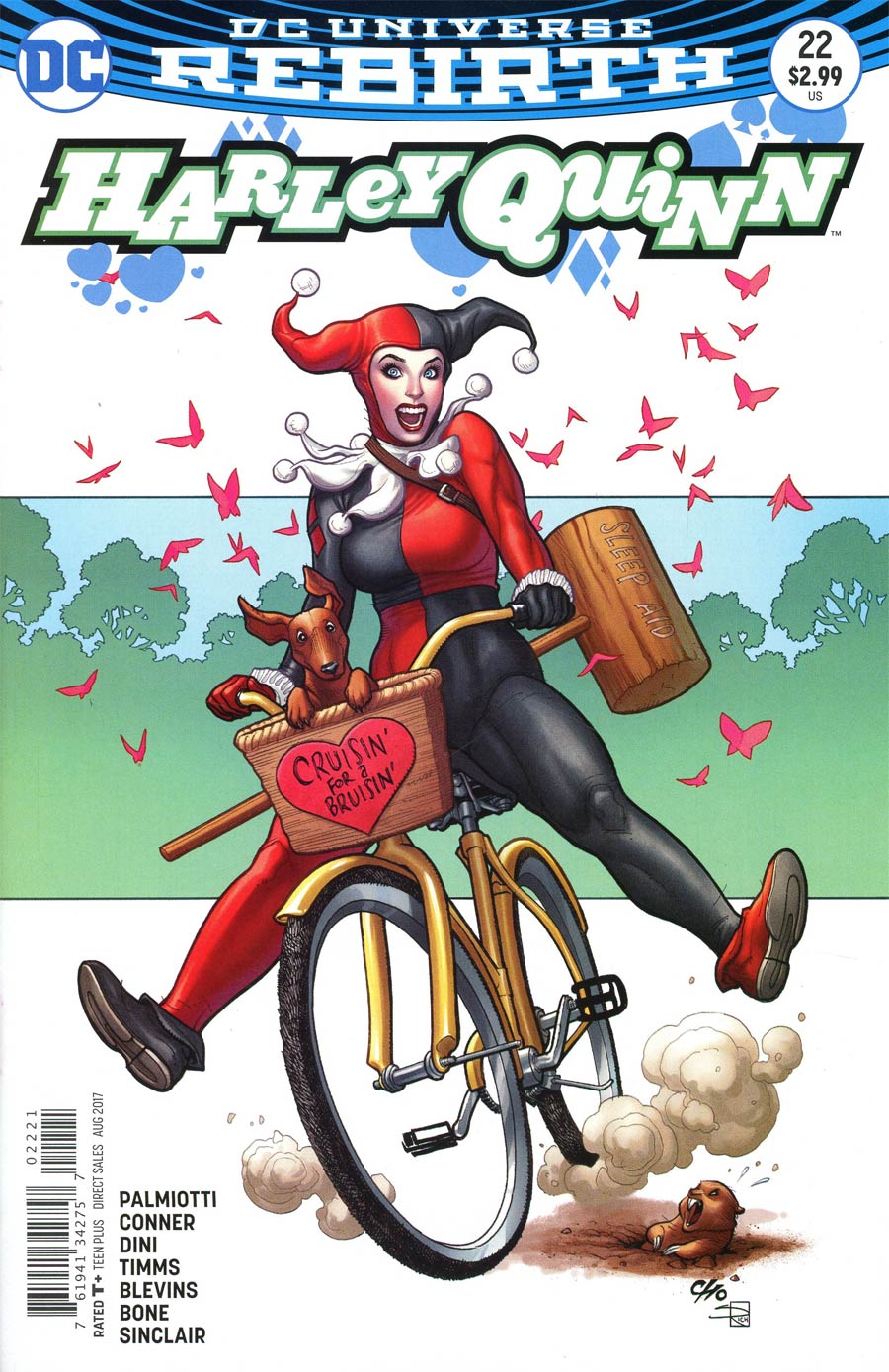 Harley Quinn Vol 3 #22 Cover B Variant Frank Cho Cover