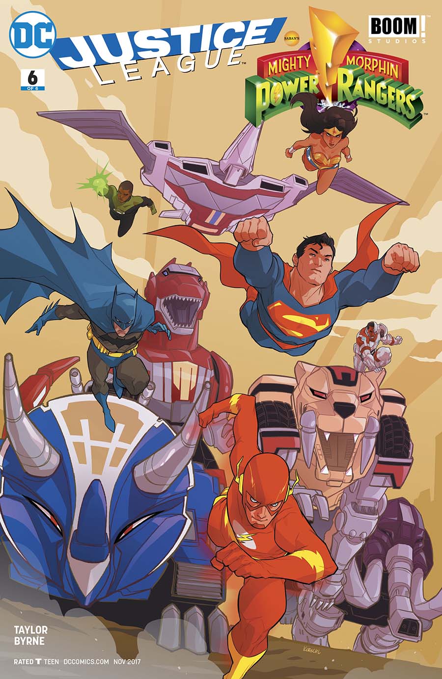 Justice League Power Rangers #6