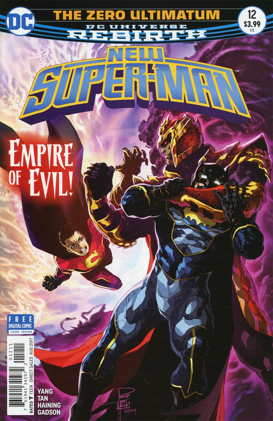 New Super-Man #12 Cover A Regular Philip Tan Cover