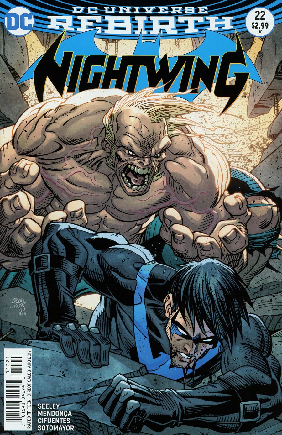 Nightwing Vol 4 #22 Cover B Variant Casey Jones Cover