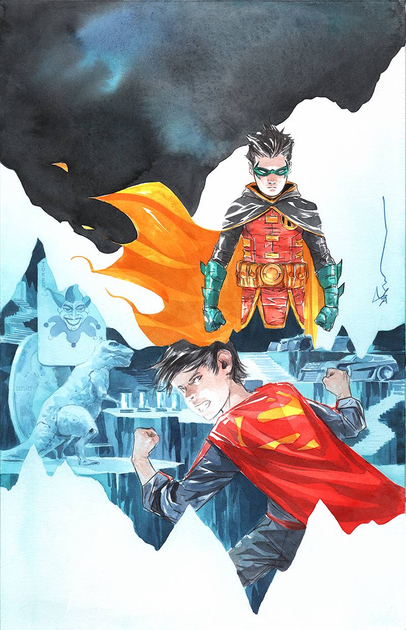 Super Sons #5 Cover B Variant Dustin Nguyen Cover