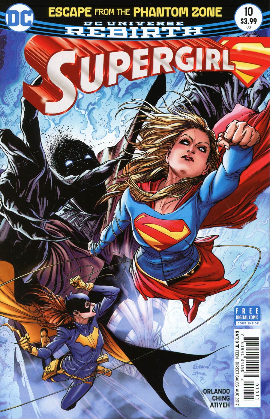 Supergirl Vol 7 #10 Cover A Regular Robson Rocha & Daniel Henriques Cover