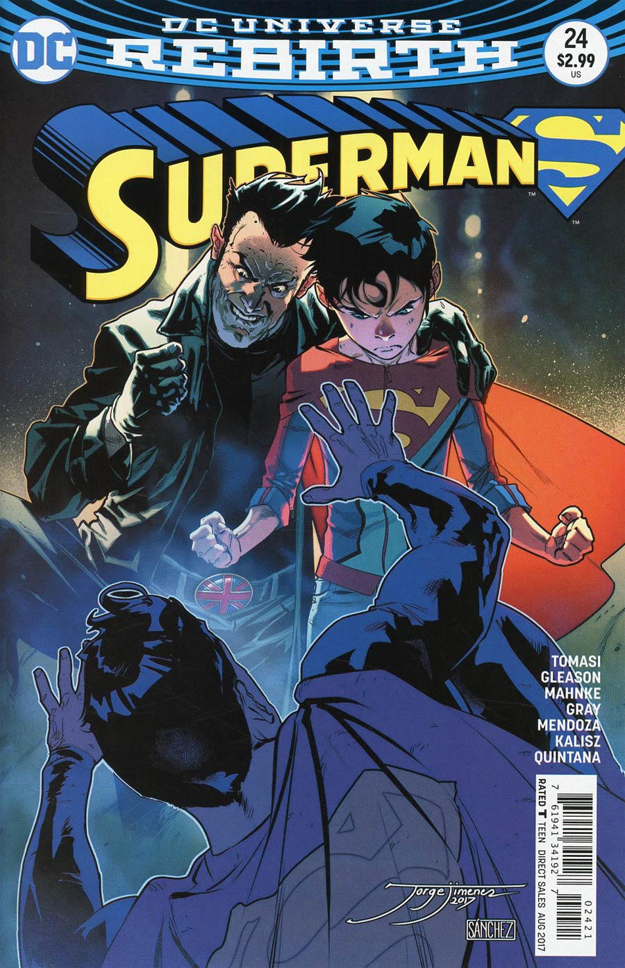 Superman Vol 5 #24 Cover B Variant Jorge Jimenez Cover