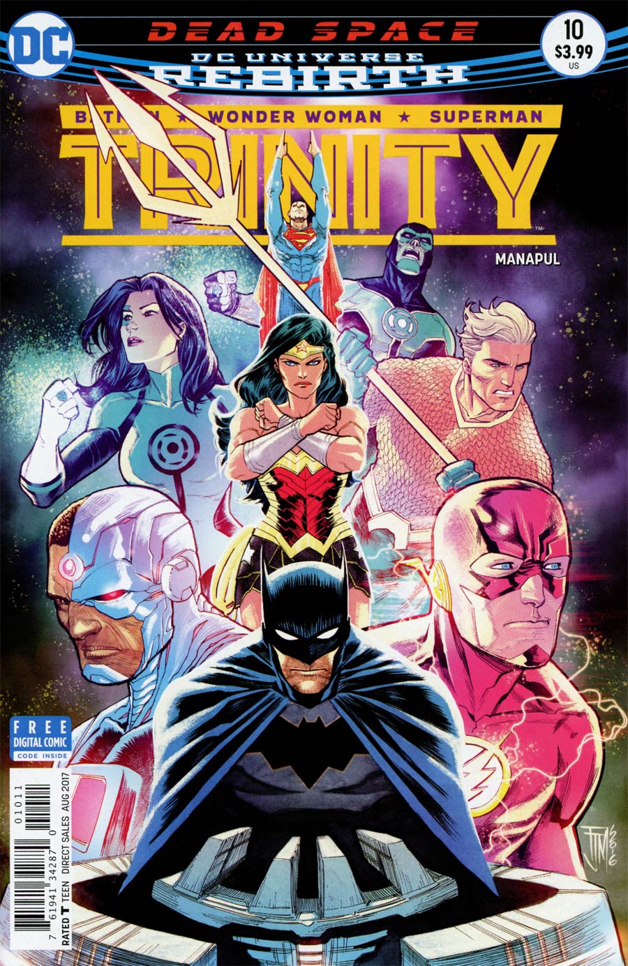Trinity Vol 2 #10 Cover A Regular Francis Manapul Cover