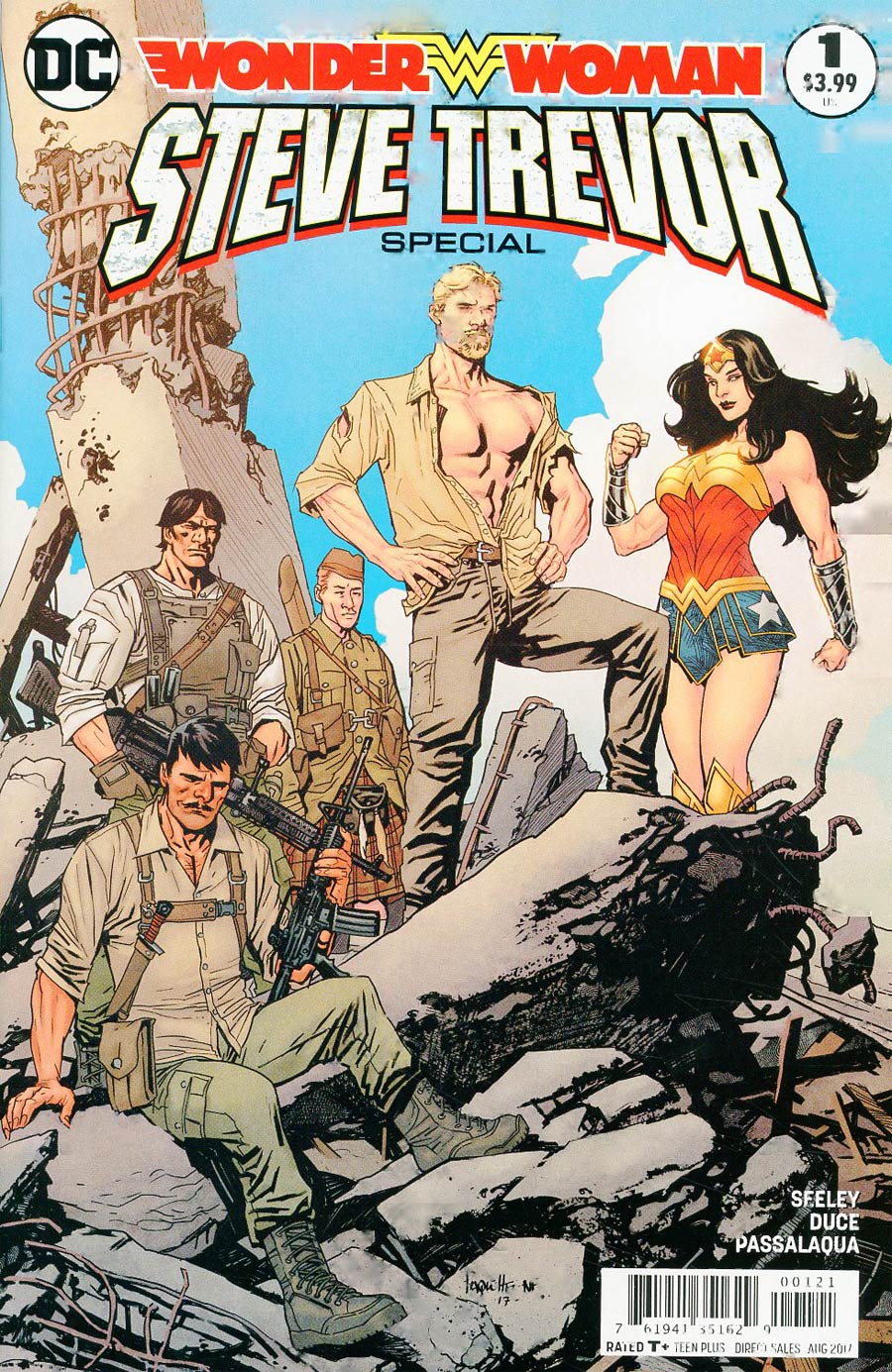 Wonder Woman Steve Trevor #1 Cover B Variant Yanick Paquette Cover