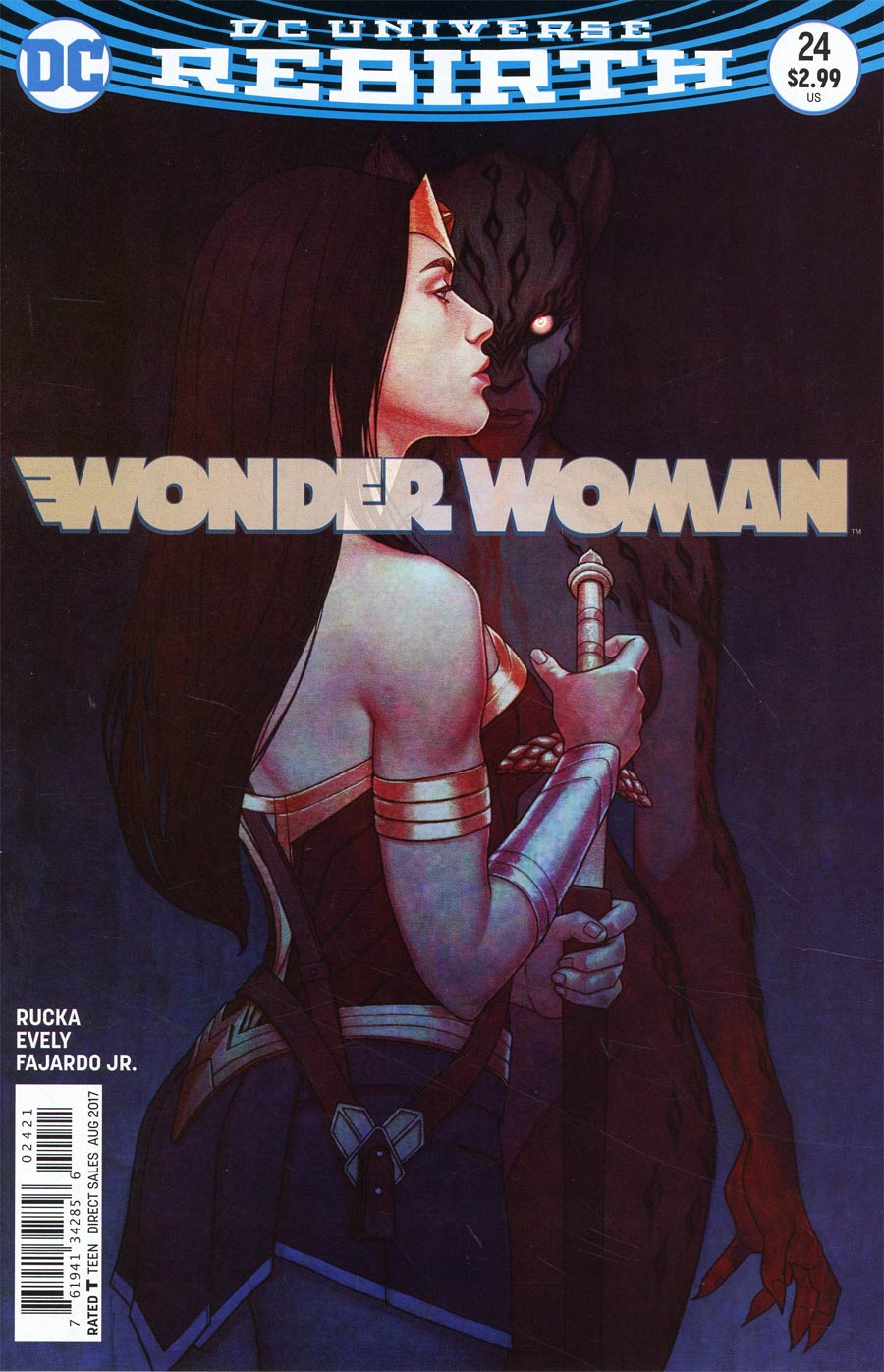 Wonder Woman Vol 5 #24 Cover B Variant Jenny Frison Cover