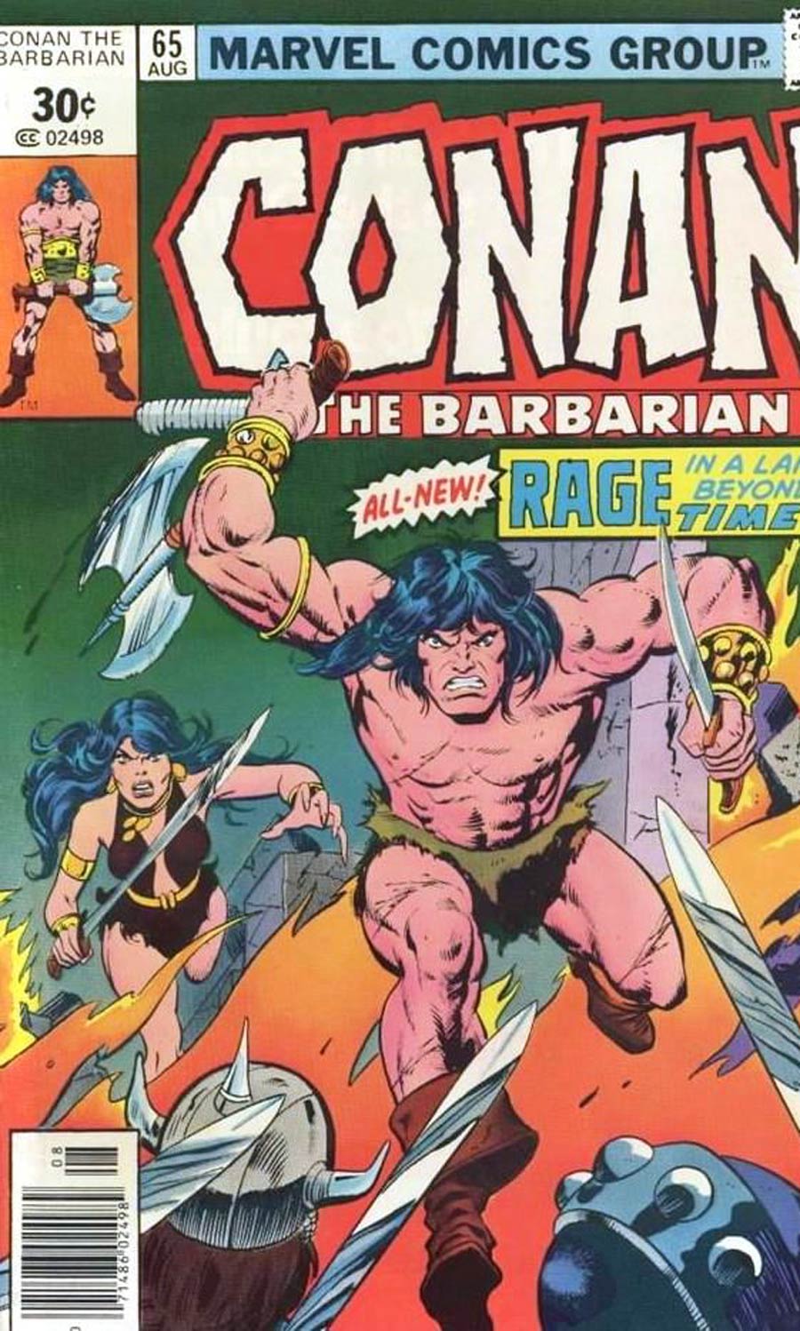 Conan The Barbarian #65 Cover B 30 Cent Variant