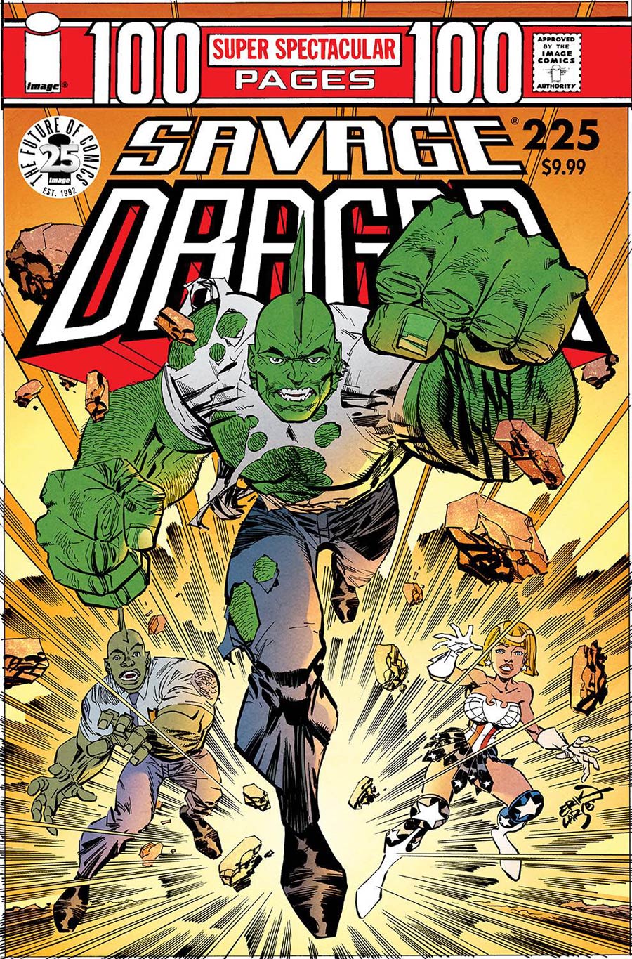 Savage Dragon Vol 2 #225 25th Anniversary Cover A Regular Erik Larsen Cover