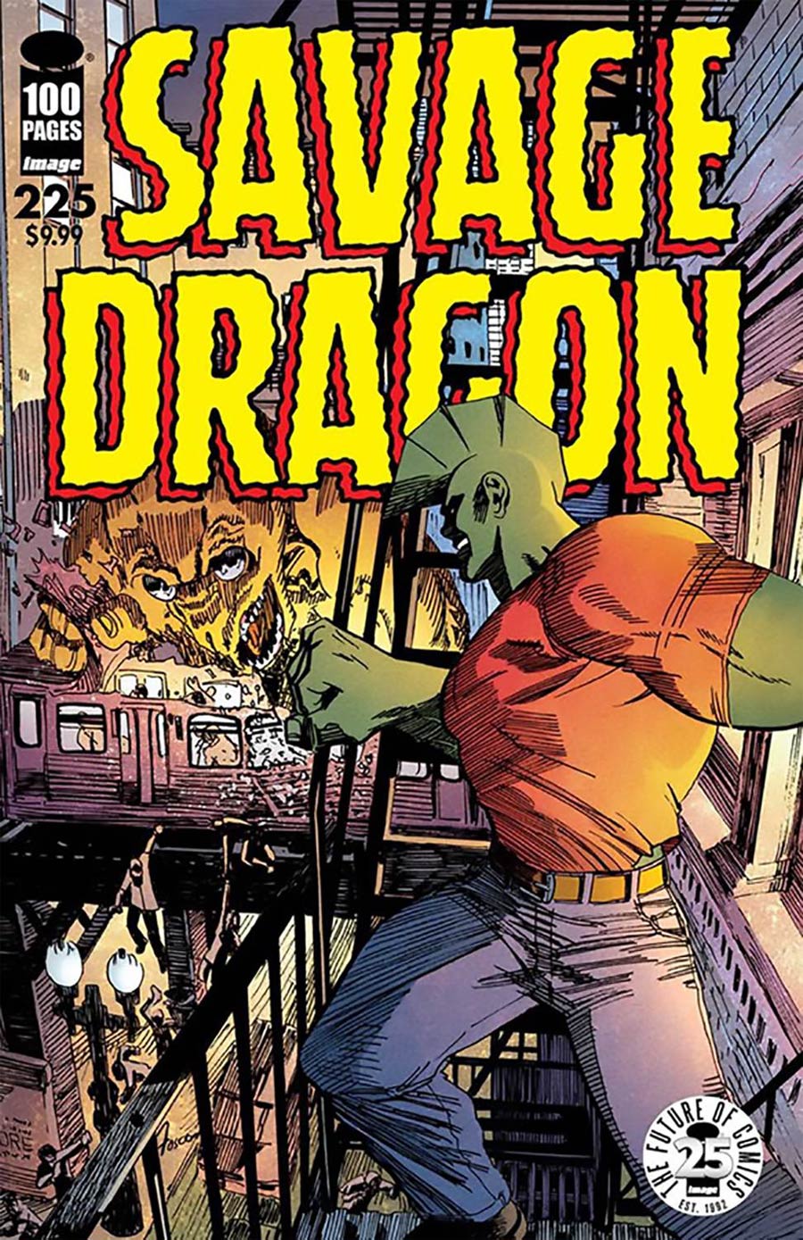 Savage Dragon Vol 2 #225 25th Anniversary Cover B Variant Frank Fosco Cover