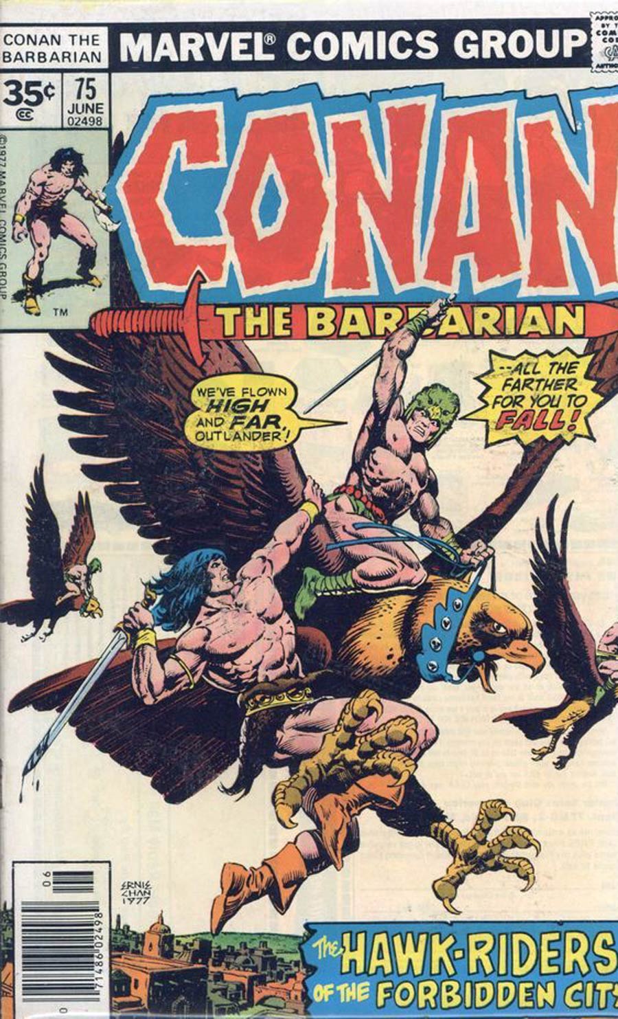 Conan The Barbarian #75 Cover B 35 Cent Variant Edition