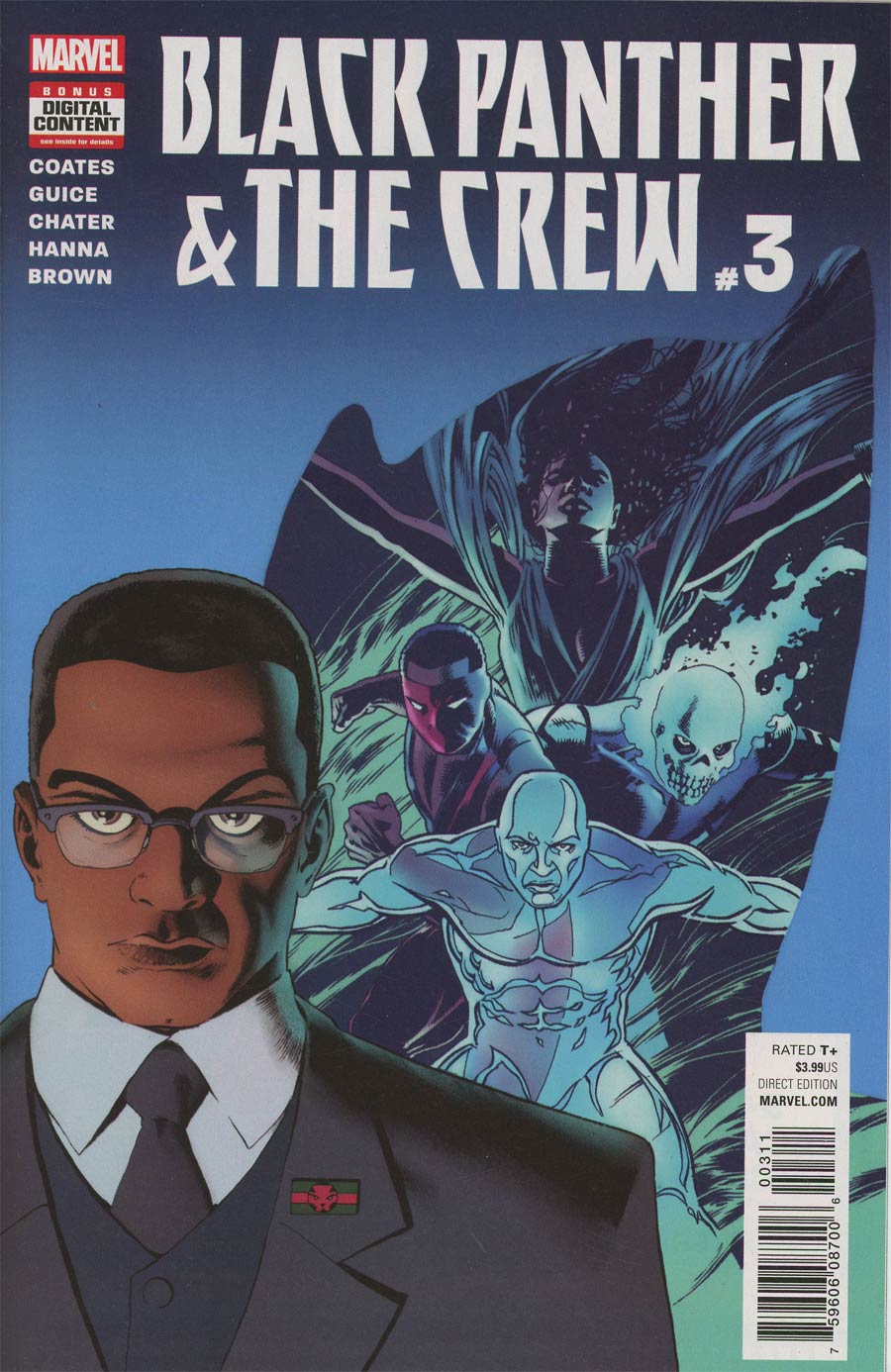 Black Panther And The Crew #3 Cover A Regular John Cassaday Cover