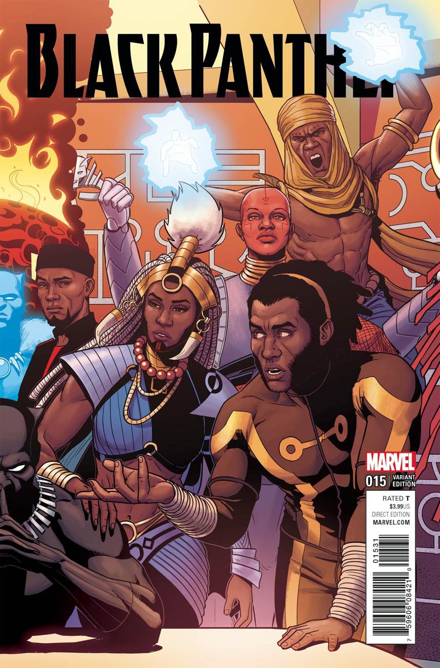 Black Panther Vol 6 #15 Cover B Variant Jamie McKelvie Connecting C Cover