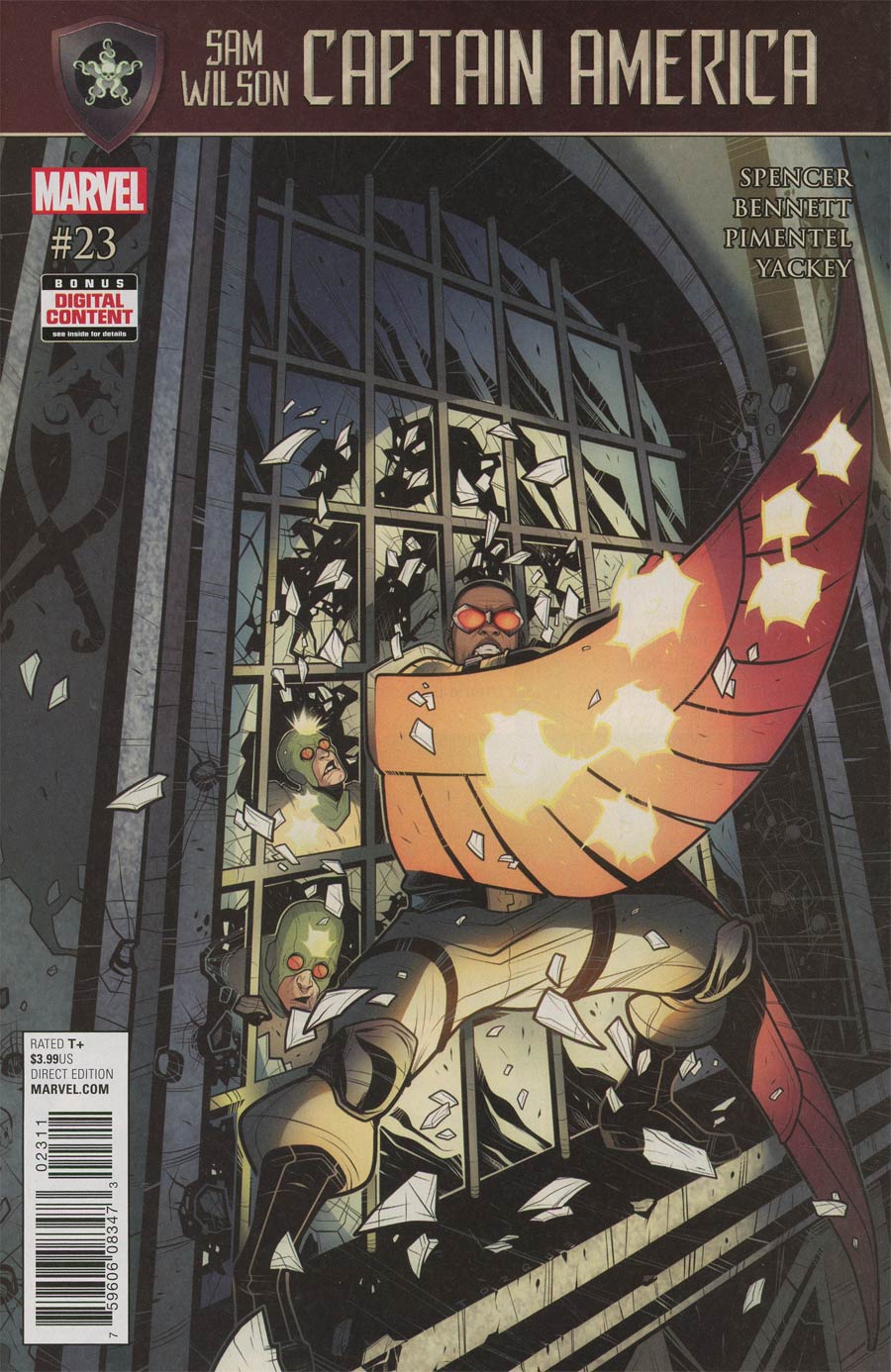Captain America Sam Wilson #23 (Secret Empire Tie-In)