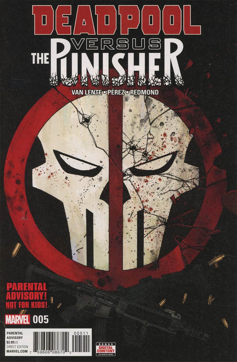 Deadpool vs Punisher #5 Cover A Regular Declan Shalvey Cover