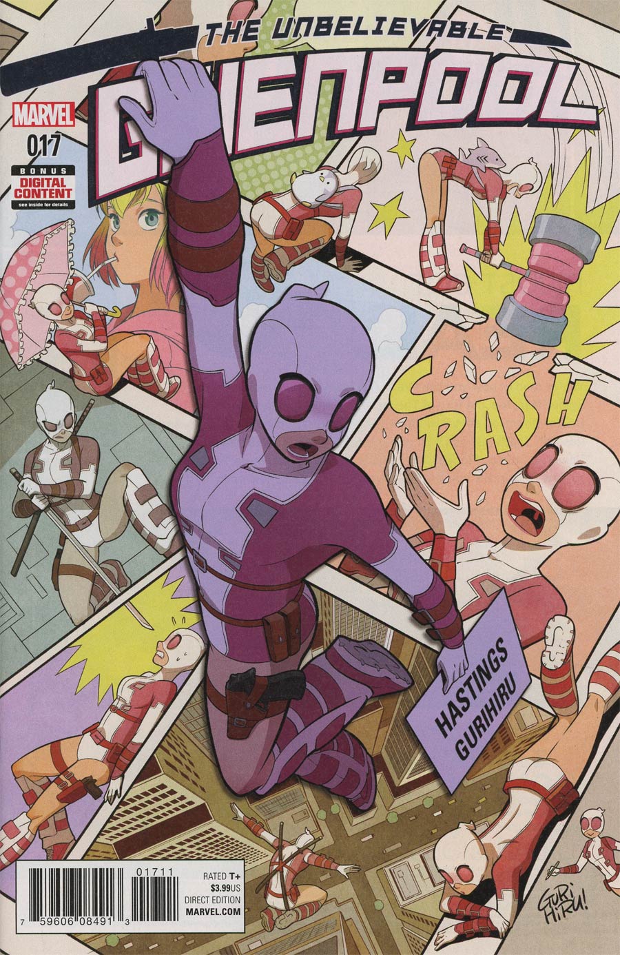 Gwenpool #17 Cover A Regular Gurihiru Cover