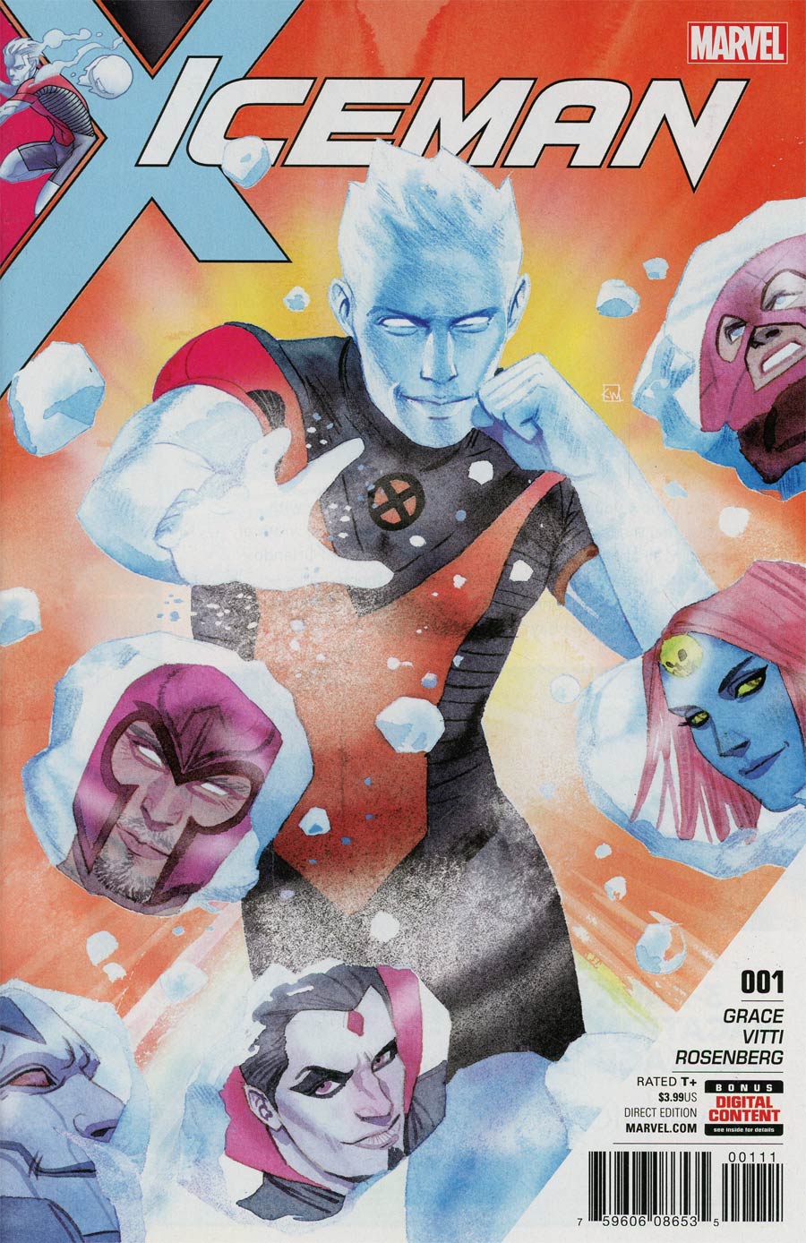 Iceman Vol 3 #1 Cover A Regular Kevin Wada Cover