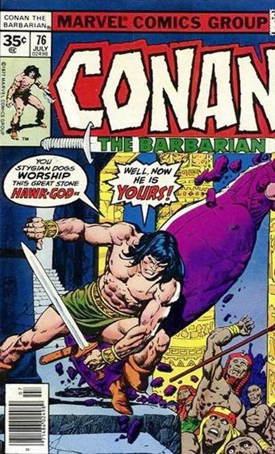 Conan The Barbarian #76 Cover B 35 Cent Variant Edition