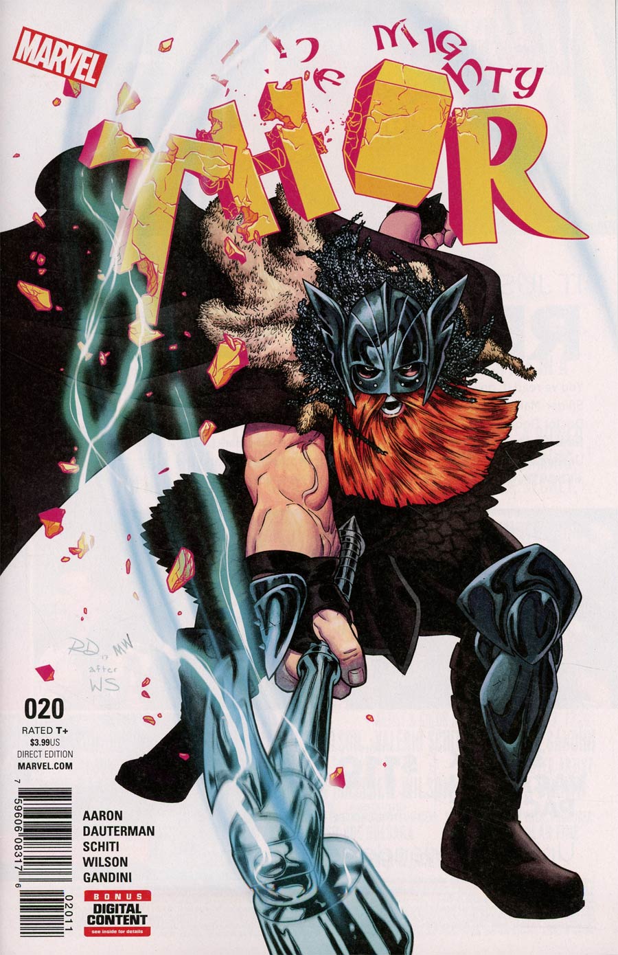 Mighty Thor Vol 2 #20 Cover A Regular Russell Dauterman Cover