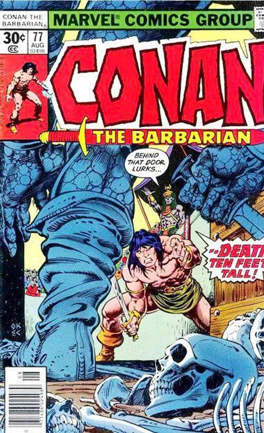Conan The Barbarian #77 Cover A 30 Cent Regular Edition