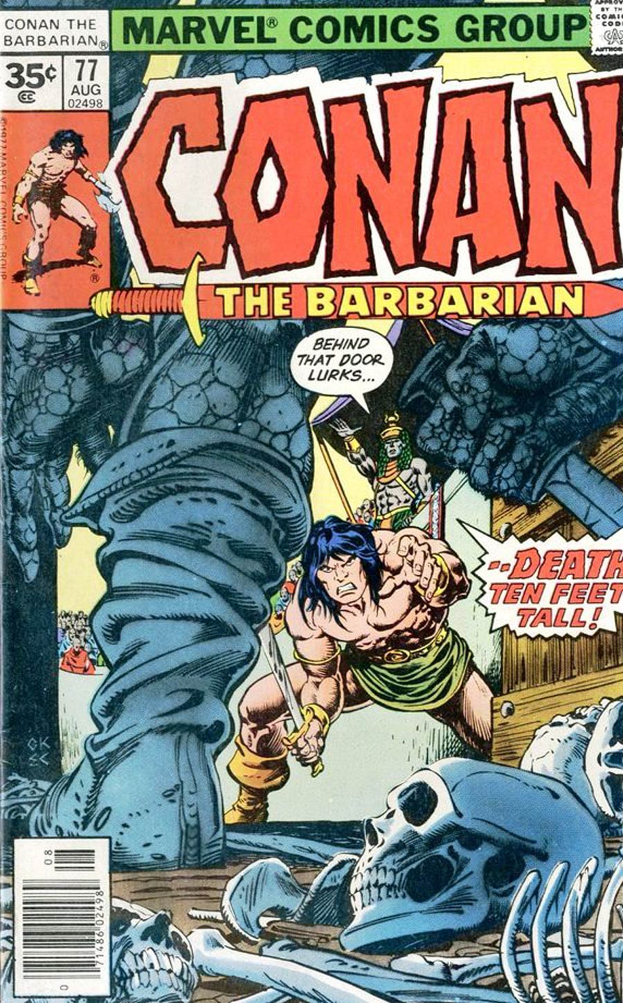 Conan The Barbarian #77 Cover B 35 Cent Variant Edition