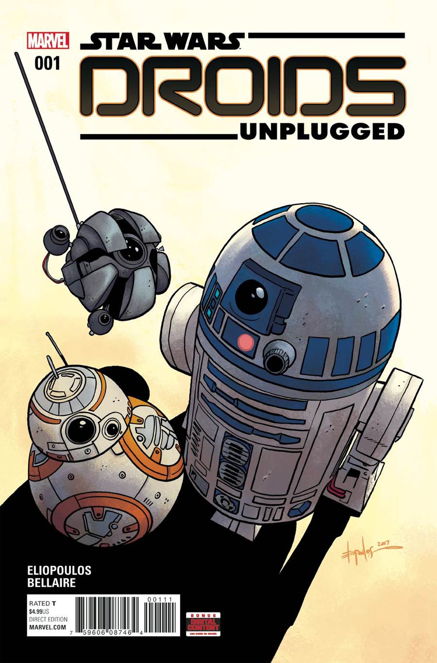 Star Wars Droids Unplugged #1 Cover A Regular Chris Eliopoulos Cover