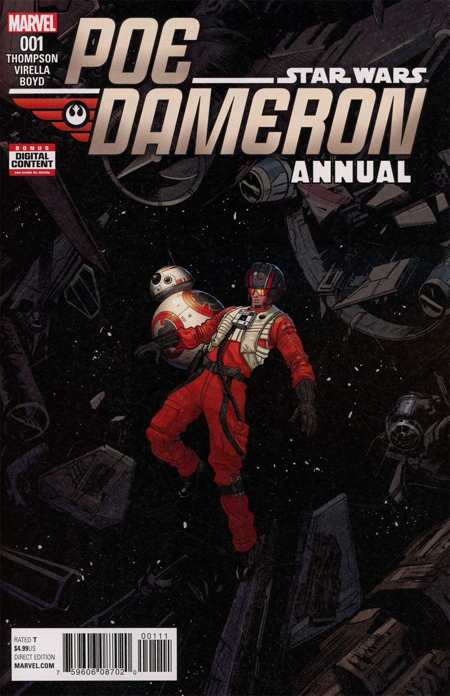 Star Wars Poe Dameron Annual #1 Cover A Regular Dan Mora Cover
