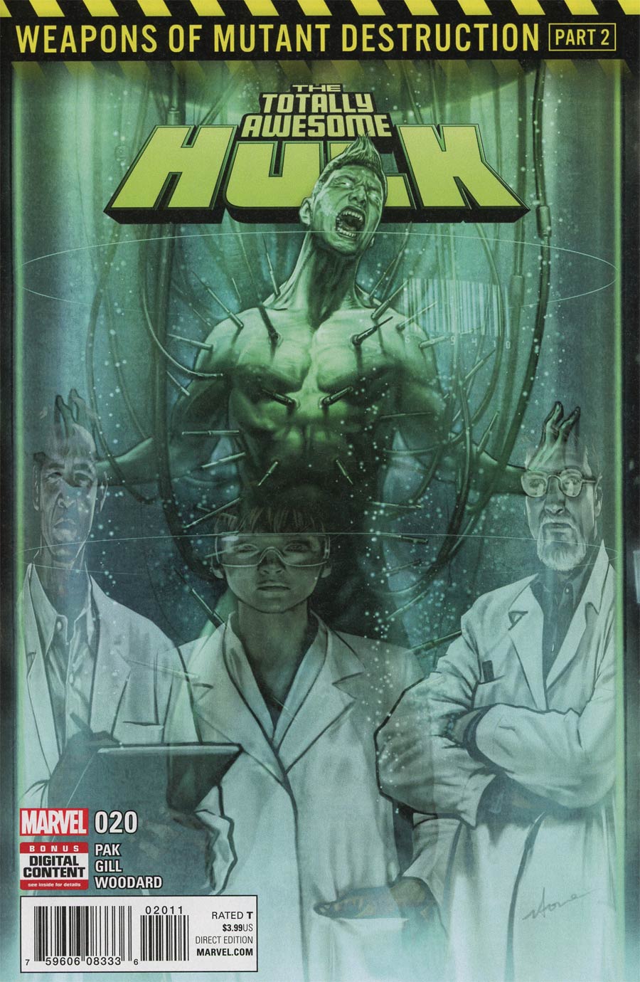 Totally Awesome Hulk #20 Cover A 1st Ptg (Weapons Of Mutant Destruction Part 2)