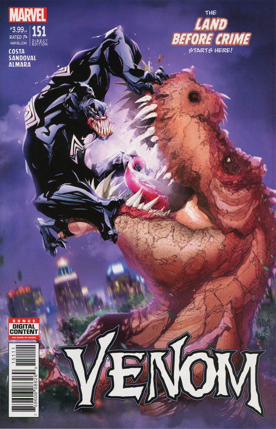 Venom Vol 3 #151 Cover A Regular Francisco Herrera Cover