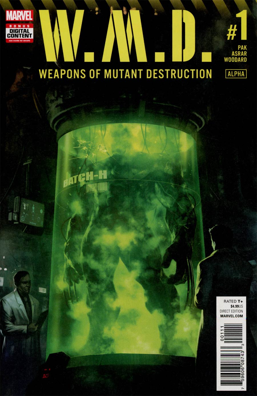 Weapons Of Mutant Destruction Alpha #1 Cover A Regular Skan Cover (Weapons Of Mutant Destruction Part 1)