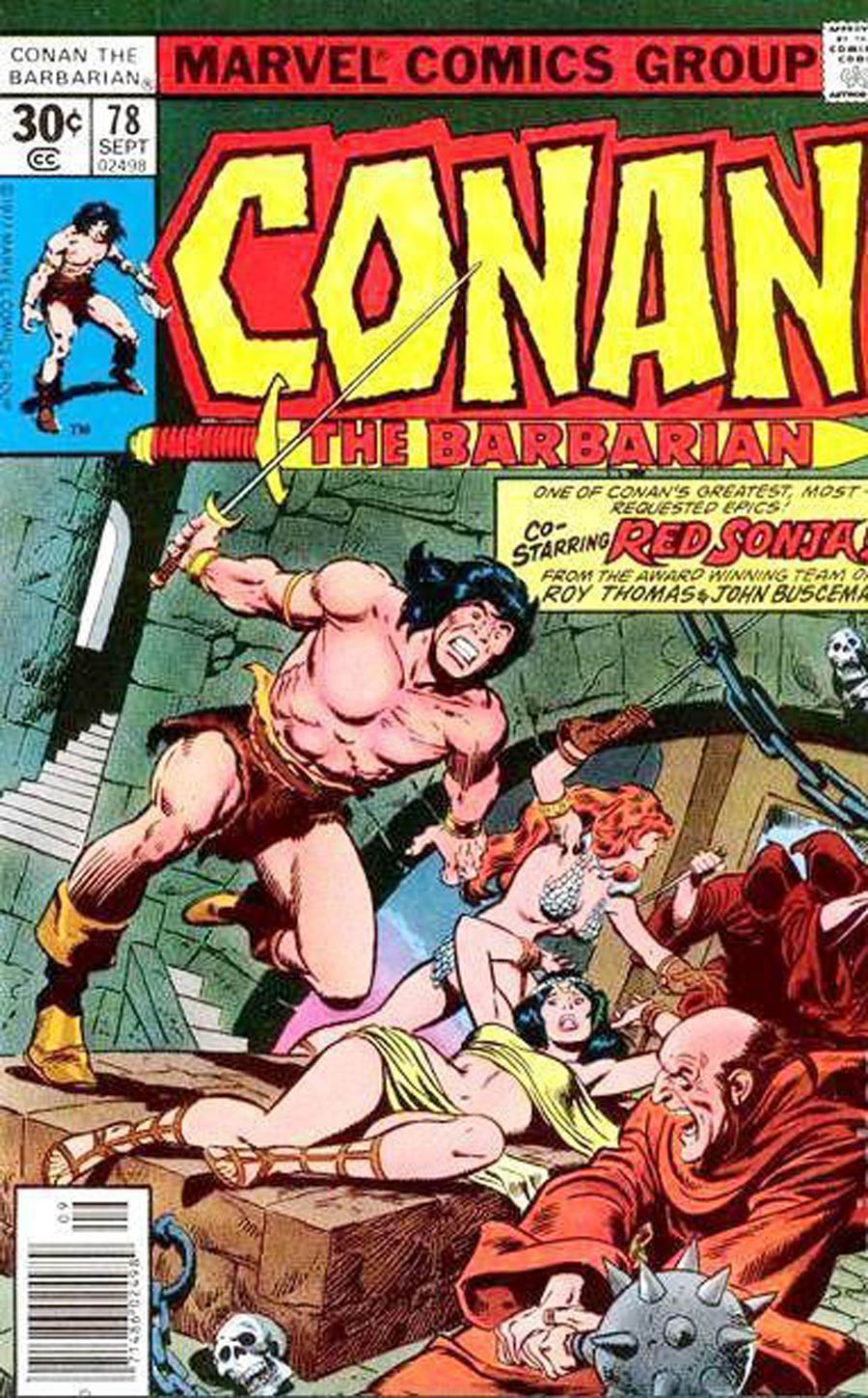 Conan The Barbarian #78 Cover A 30 Cent Regular Edition