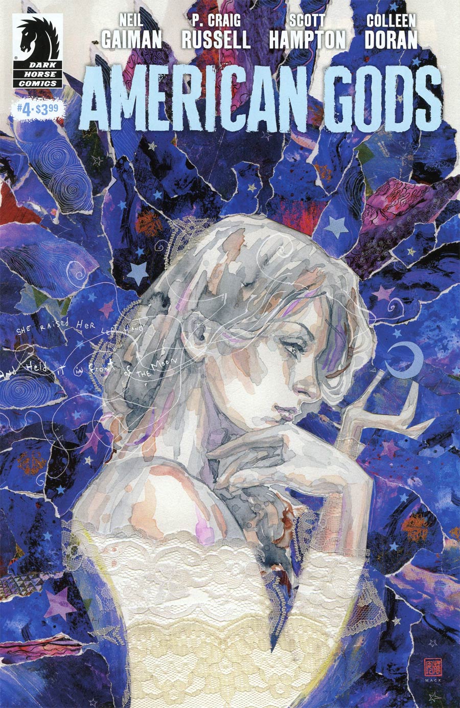American Gods Shadows #4 Cover B Variant David Mack Cover