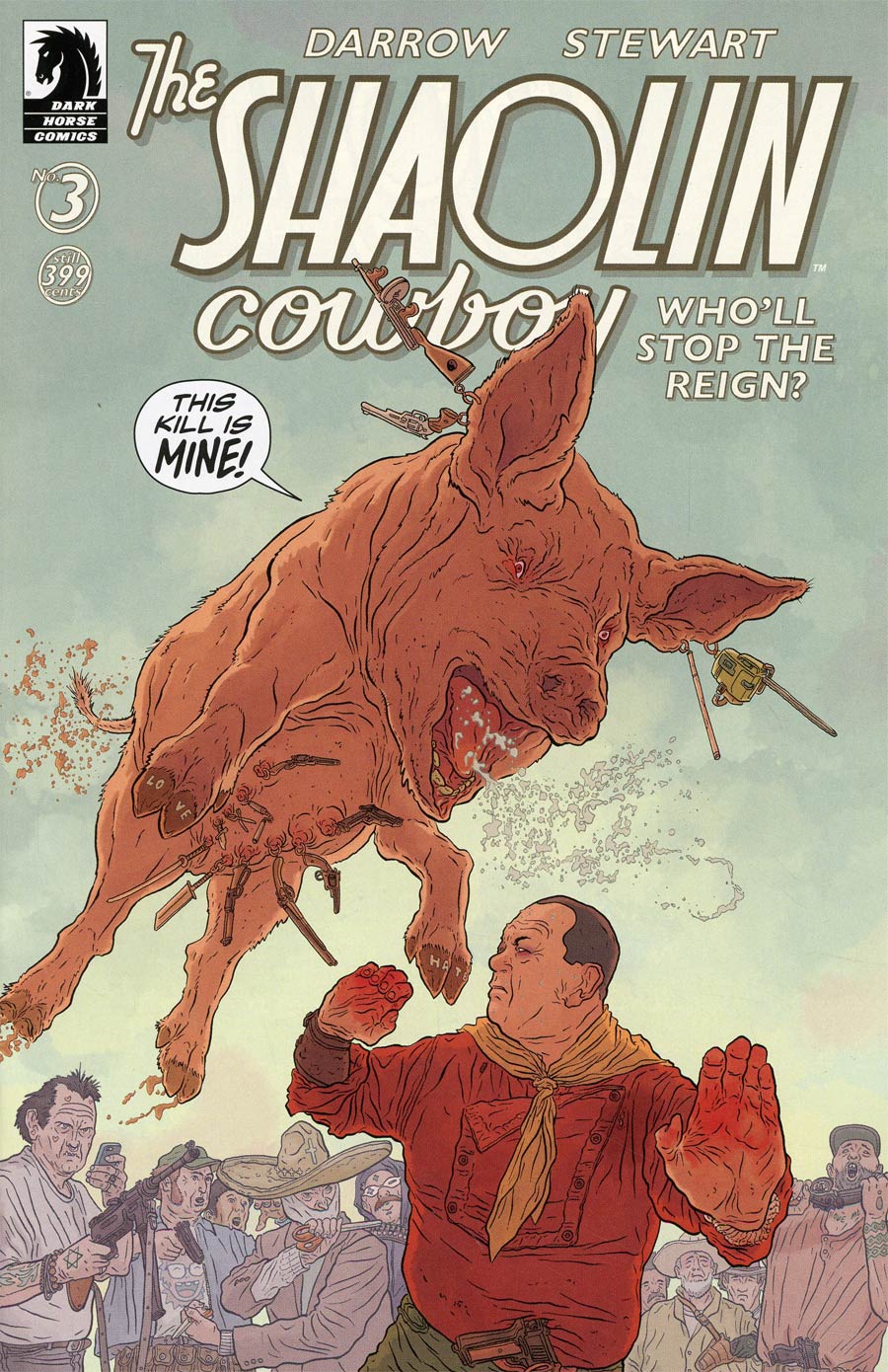 Shaolin Cowboy Wholl Stop The Reign #3 Cover A Regular Geof Darrow Cover