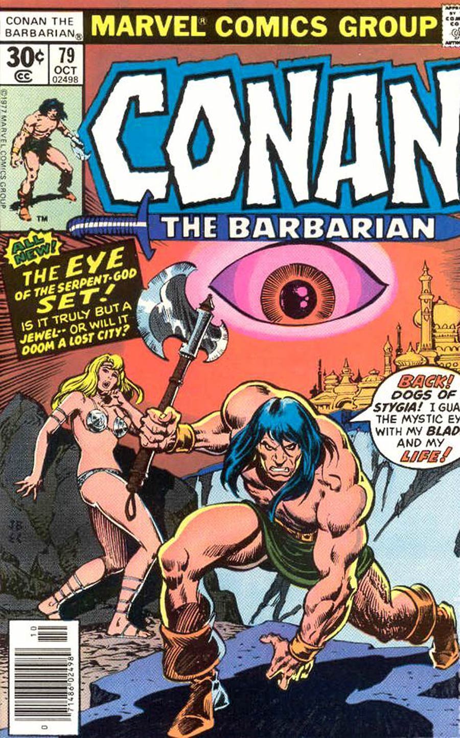 Conan The Barbarian #79 Cover A 30 Cent Regular Edition