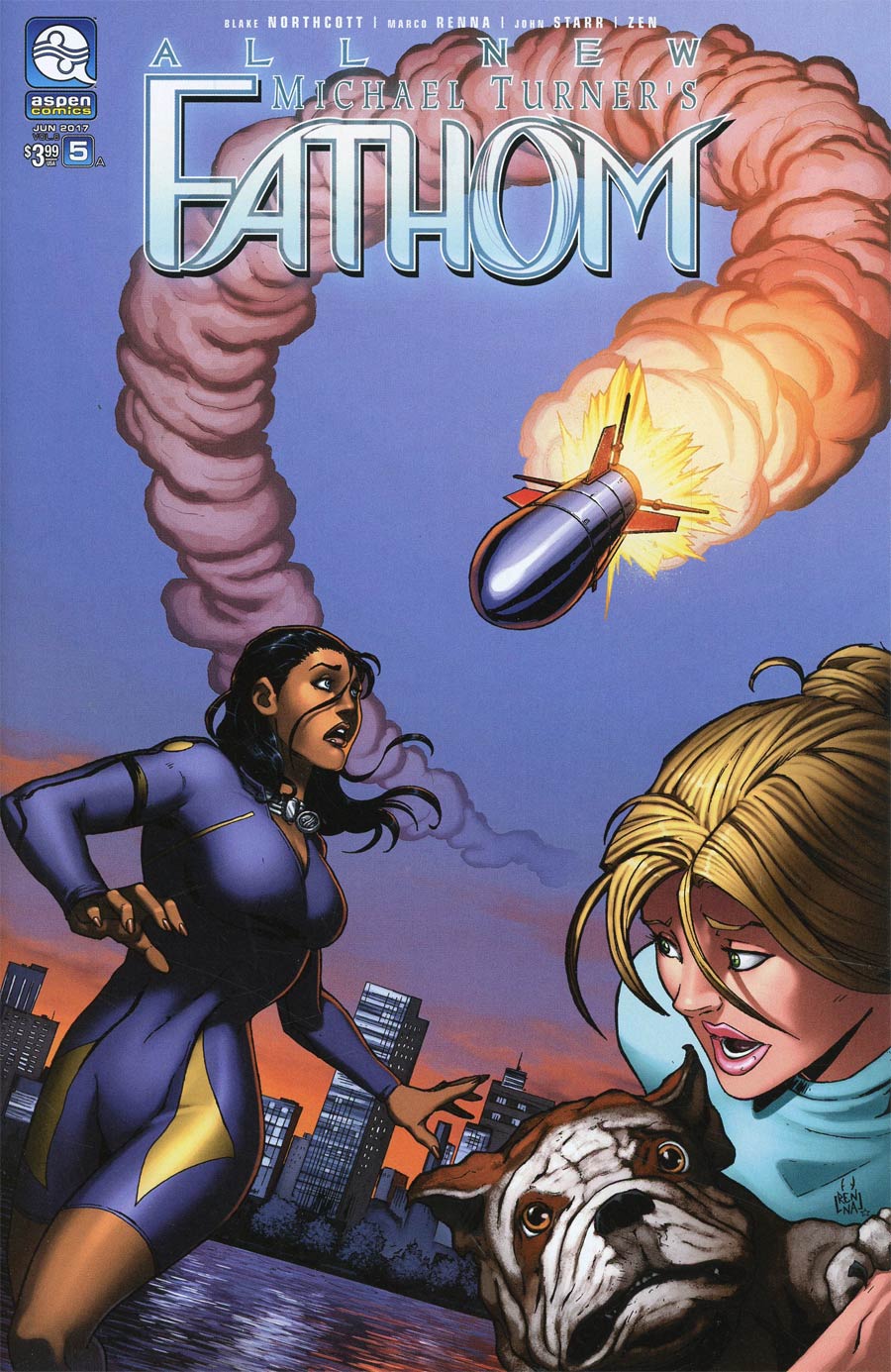 All New Fathom Vol 2 #5 Cover A Regular Marco Renna Cover