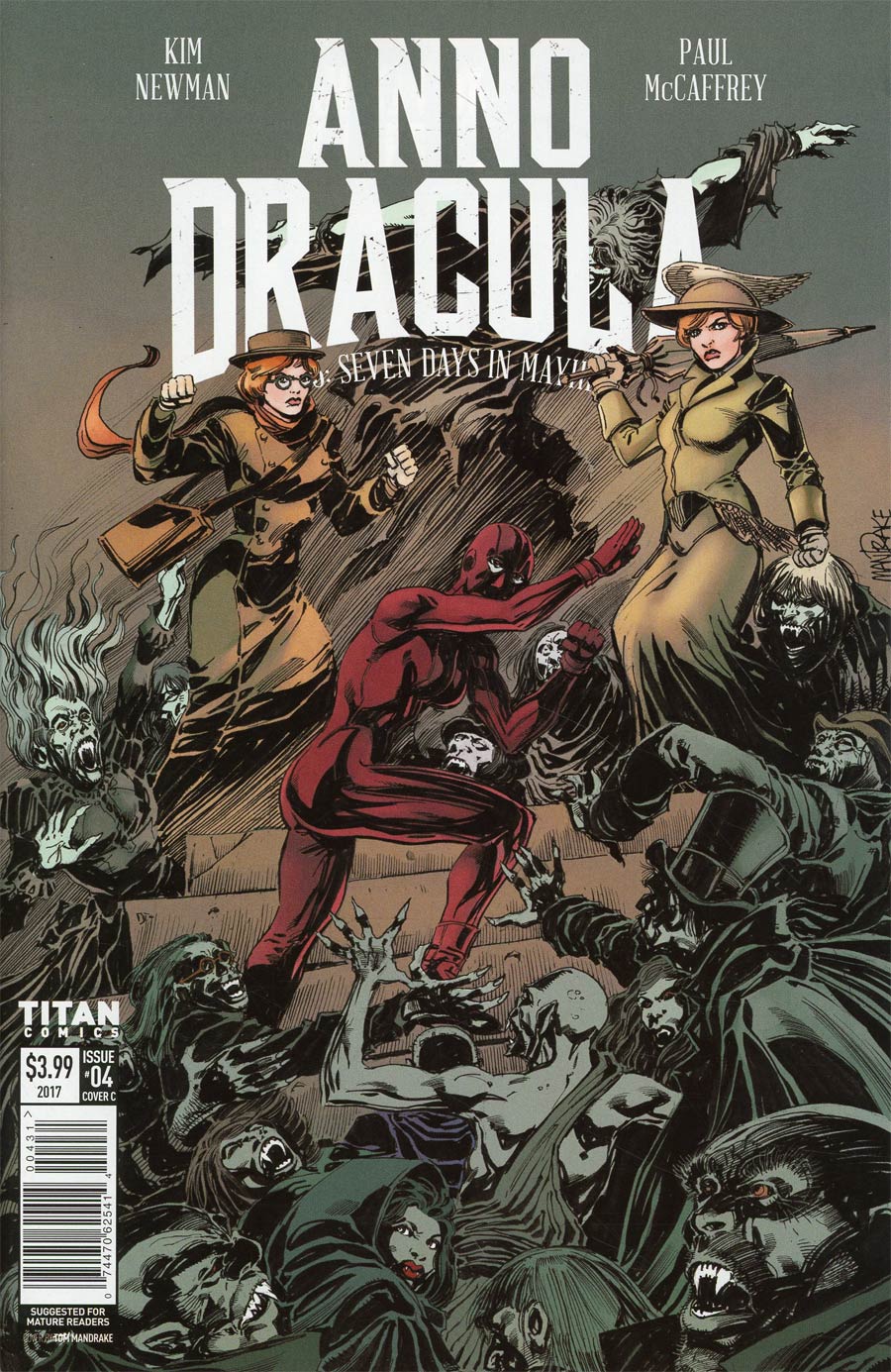 Anno Dracula #4 Cover C Variant Tom Mandrake Cover
