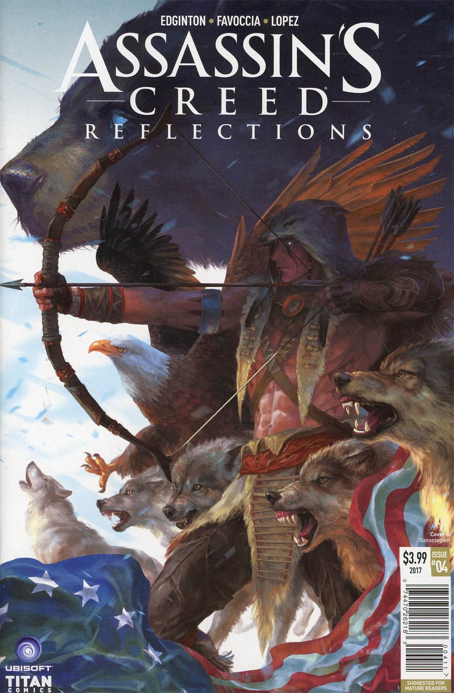 Assassins Creed Reflections #4 Cover A Regular Nacho Cover