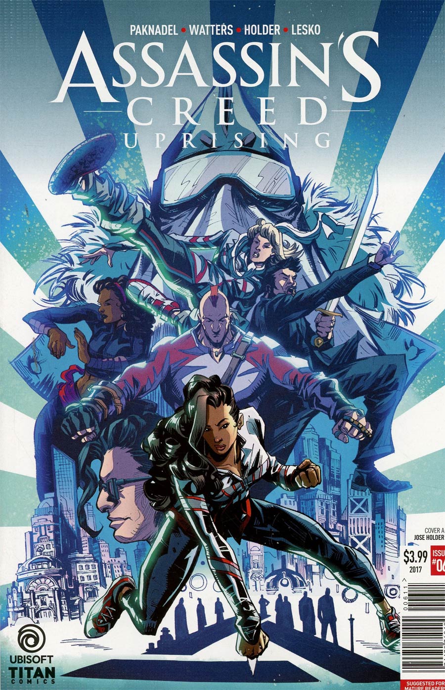 Assassins Creed Uprising #6 Cover A Regular Jose Holder Cover