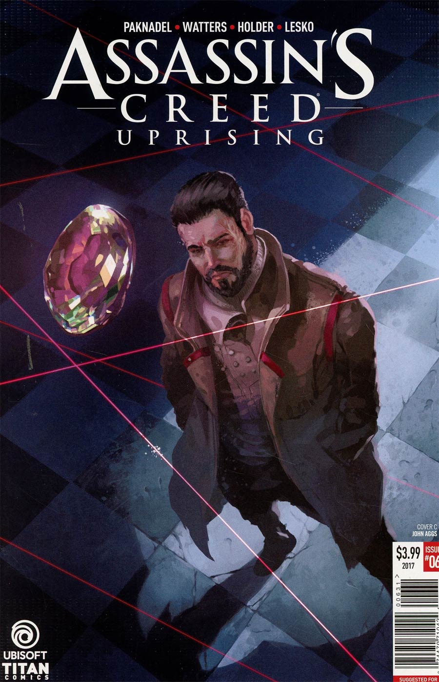 Assassins Creed Uprising #6 Cover C Variant John Aggs Cover
