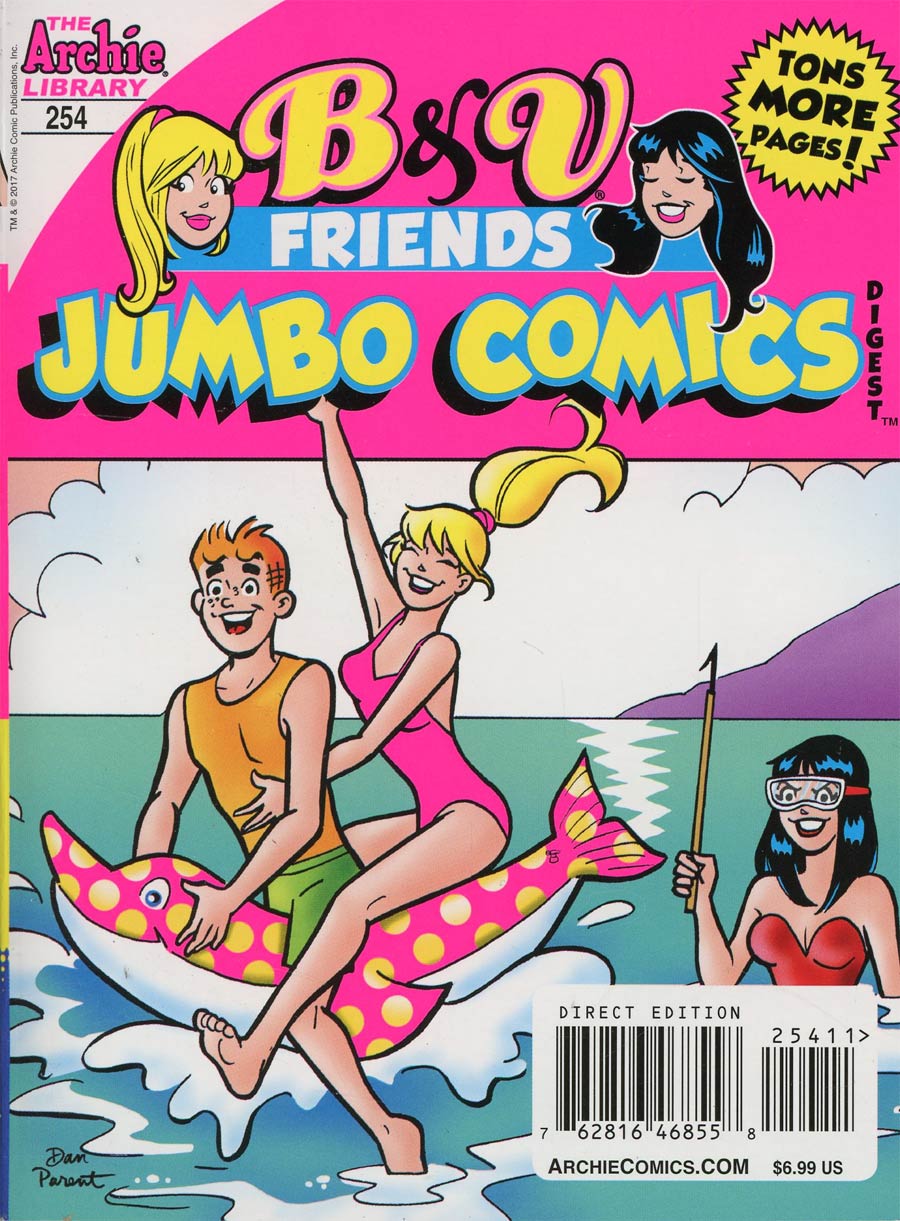 B & V Friends Jumbo Comics Digest #254