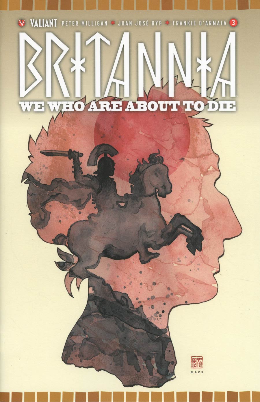Britannia We Who Are About To Die #3 Cover A Regular David Mack Cover