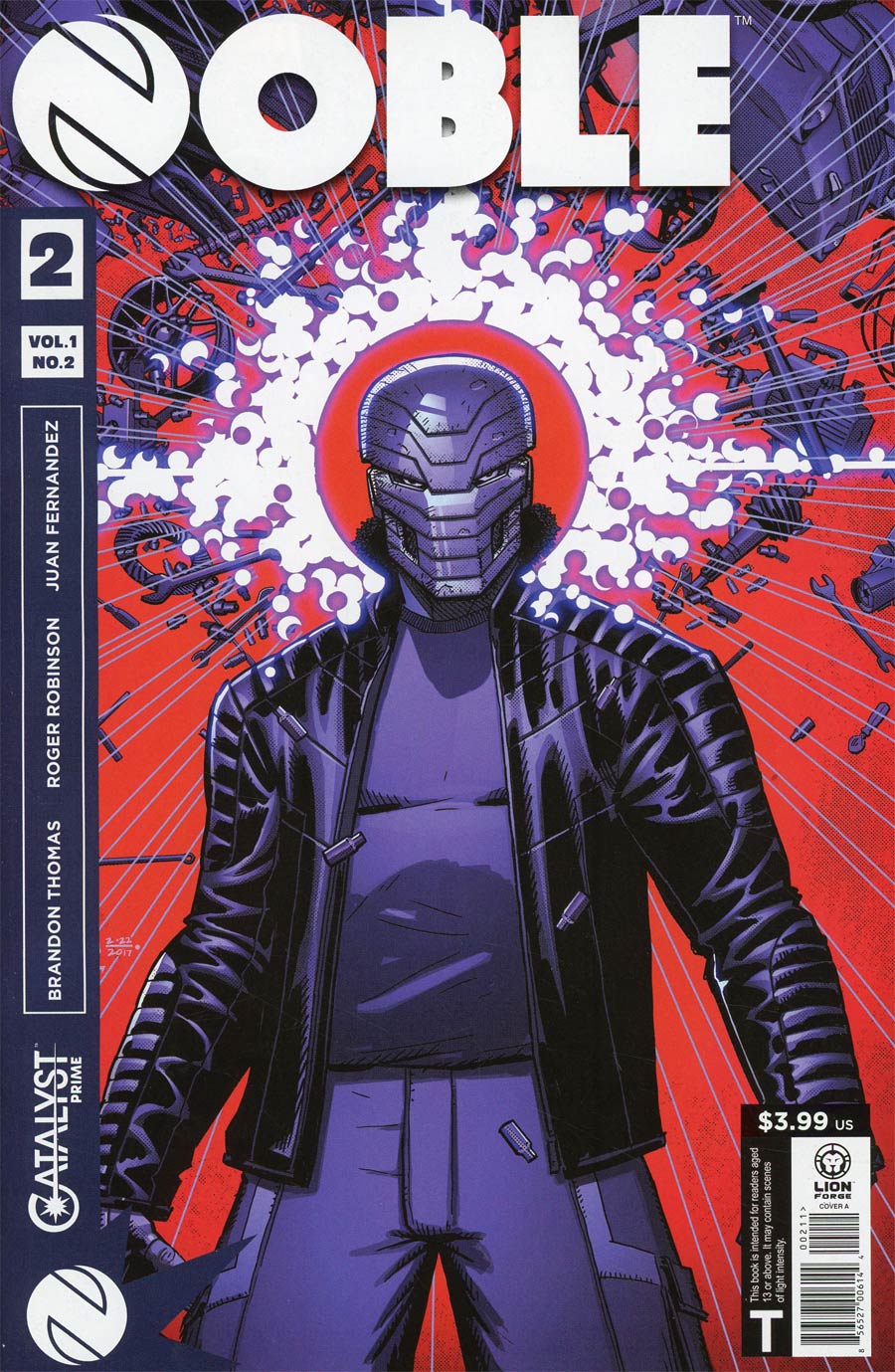 Catalyst Prime Noble #2 Cover A Regular Roger Robinson Cover