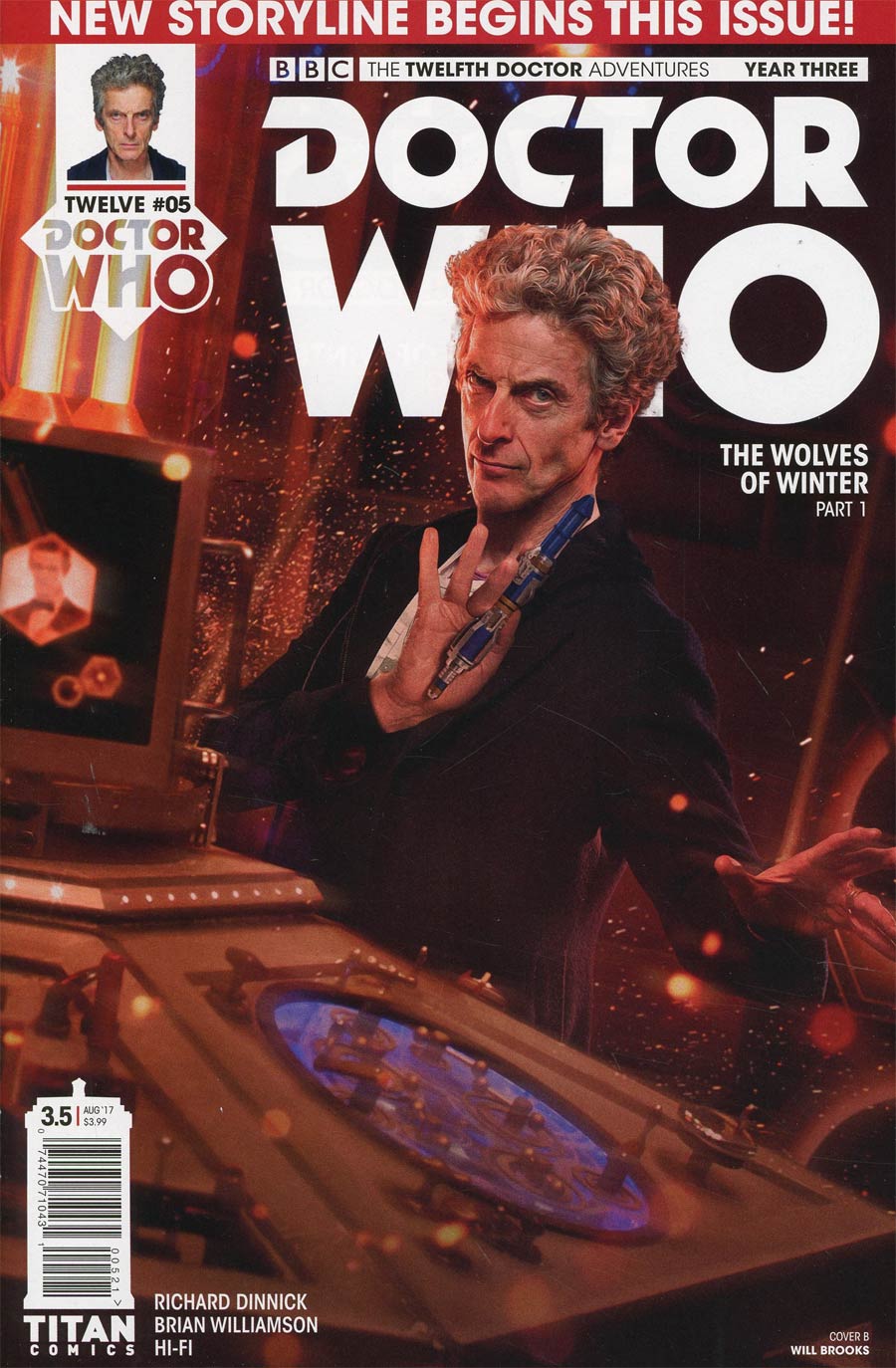 Doctor Who 12th Doctor Year Three #5 Cover B Variant Photo Cover
