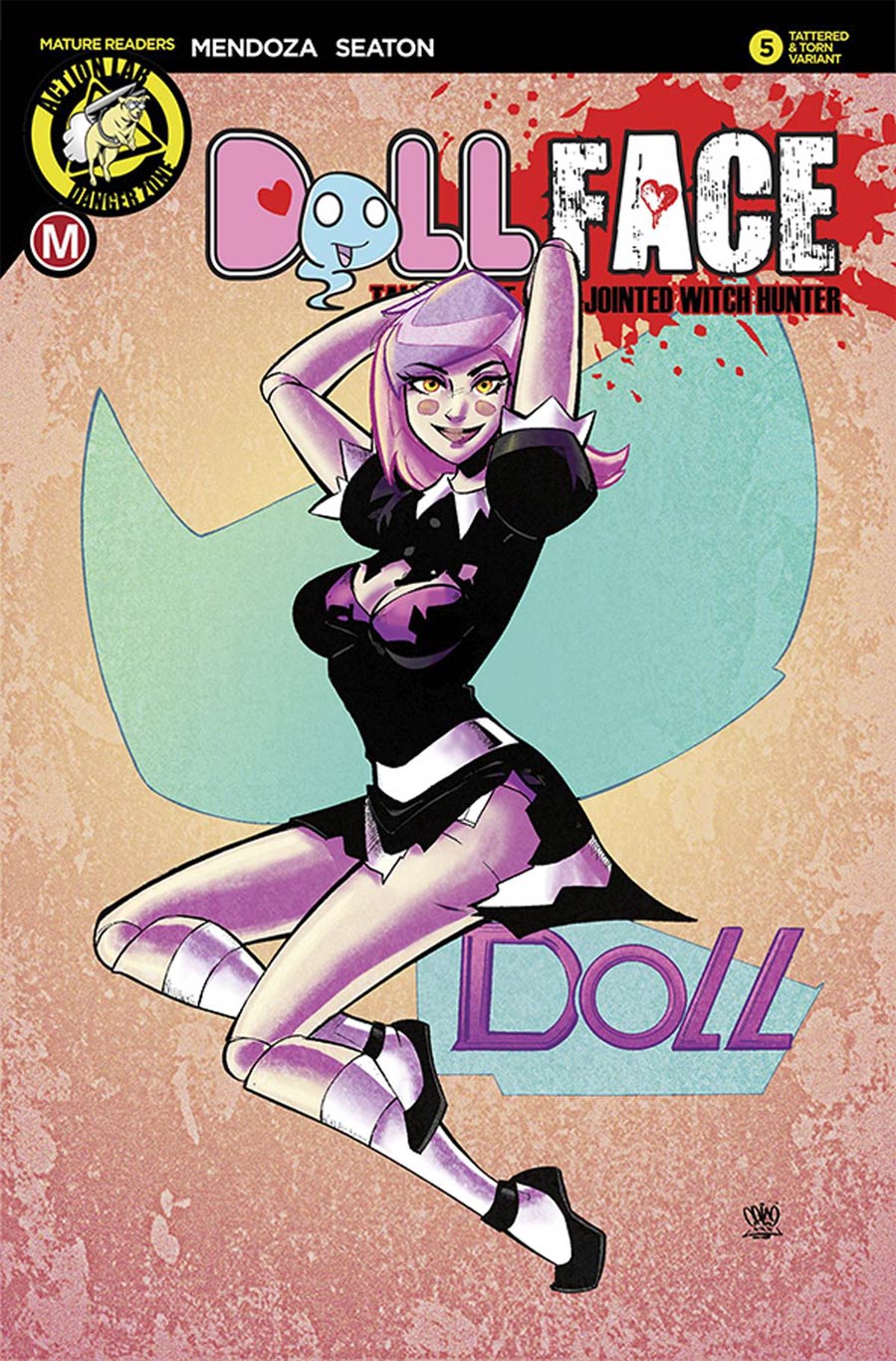 Dollface #6 Cover F Variant Marcelo Trom Artist Tattered & Torn Cover