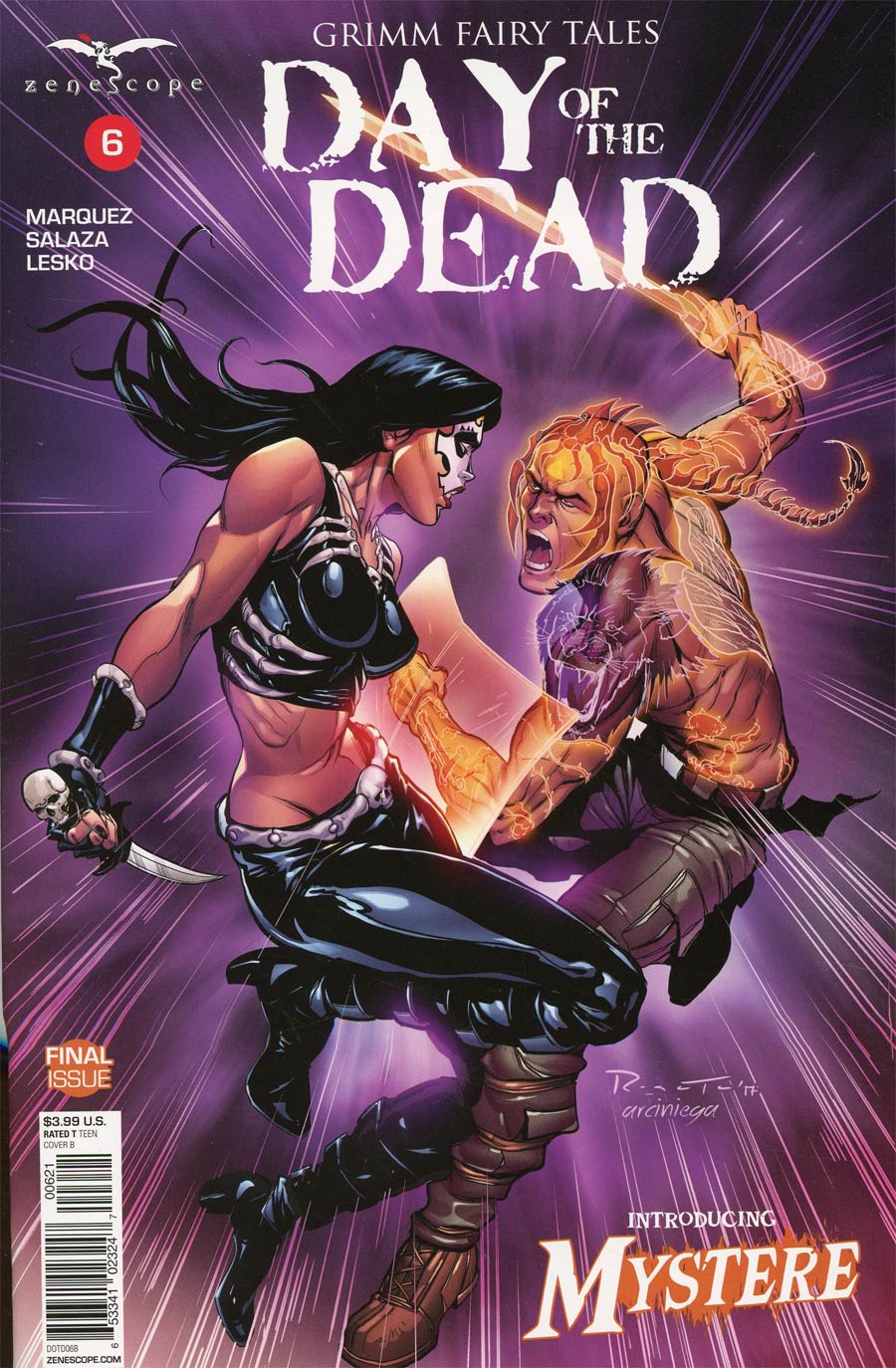 Grimm Fairy Tales Presents Day Of The Dead #6 Cover B Marc Rosete