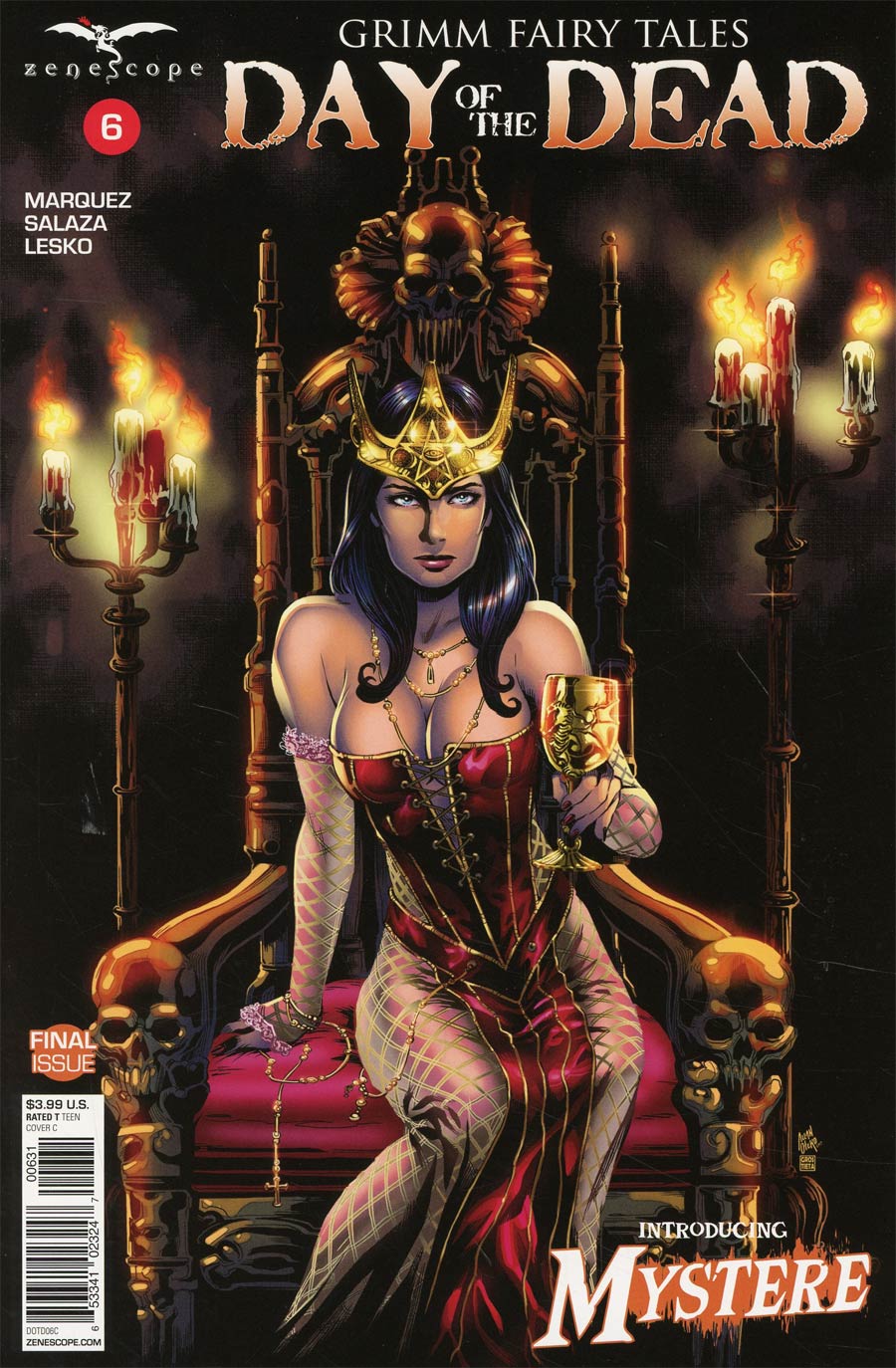 Grimm Fairy Tales Presents Day Of The Dead #6 Cover C Allan Otero