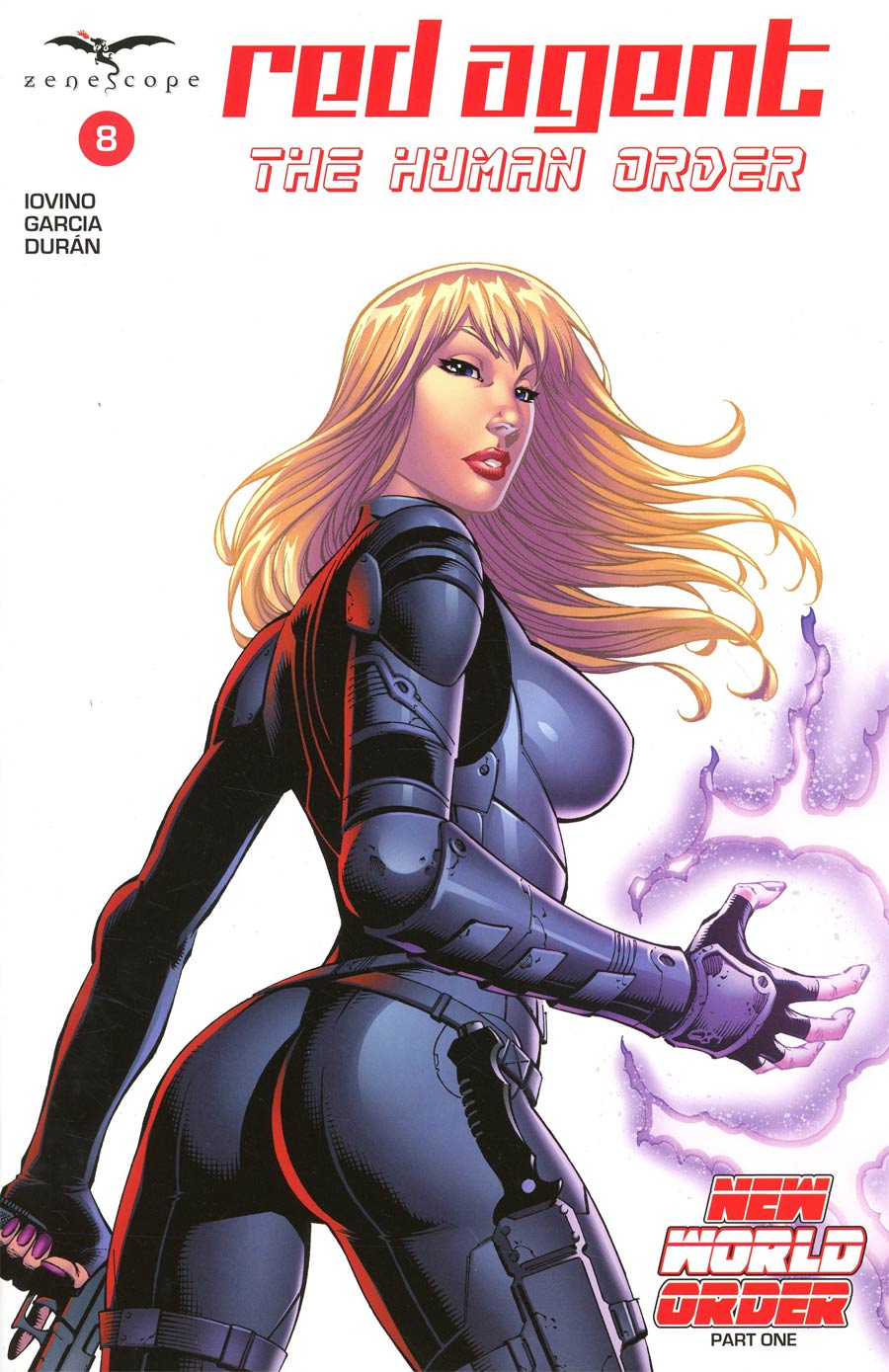 Grimm Fairy Tales Presents Red Agent Human Order #8 Cover D Renato Rei